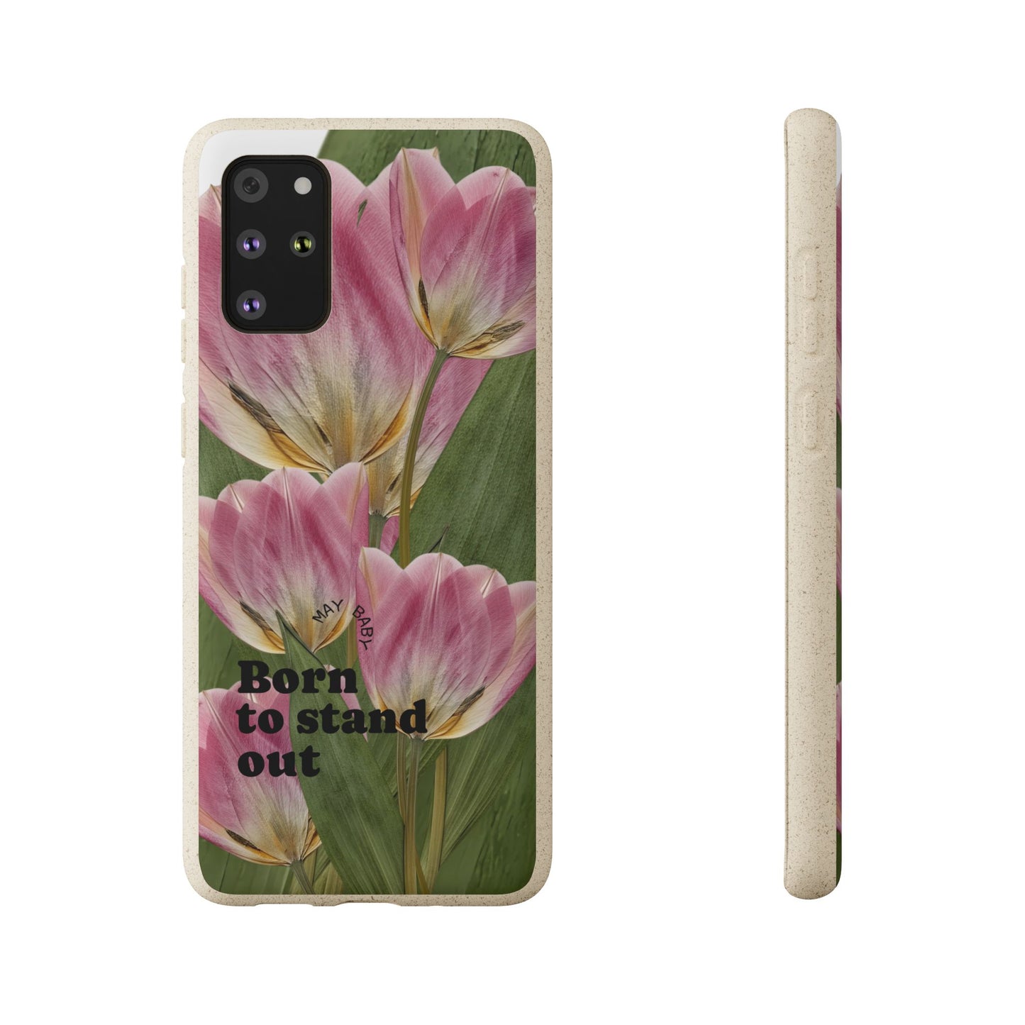 May Eco-friendly birth flower - Biodegradable case