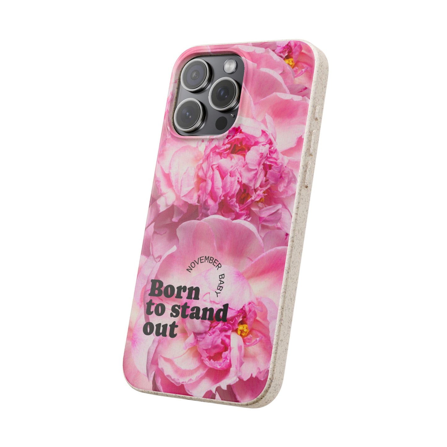 November Eco-friendly birth flower - Biodegradable case