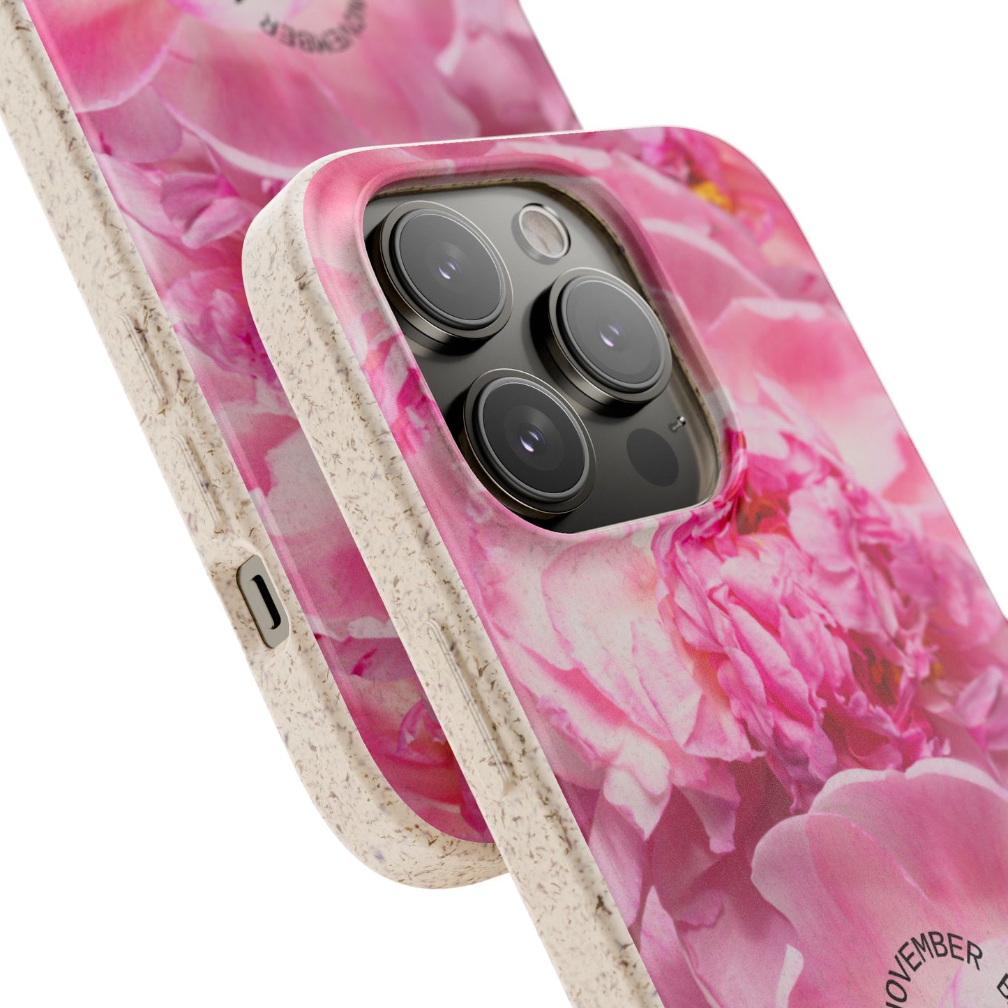 November Eco-friendly birth flower - Biodegradable case