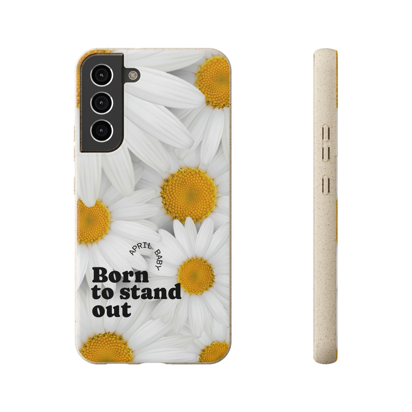 April Eco-friendly birth flower - Biodegradable case