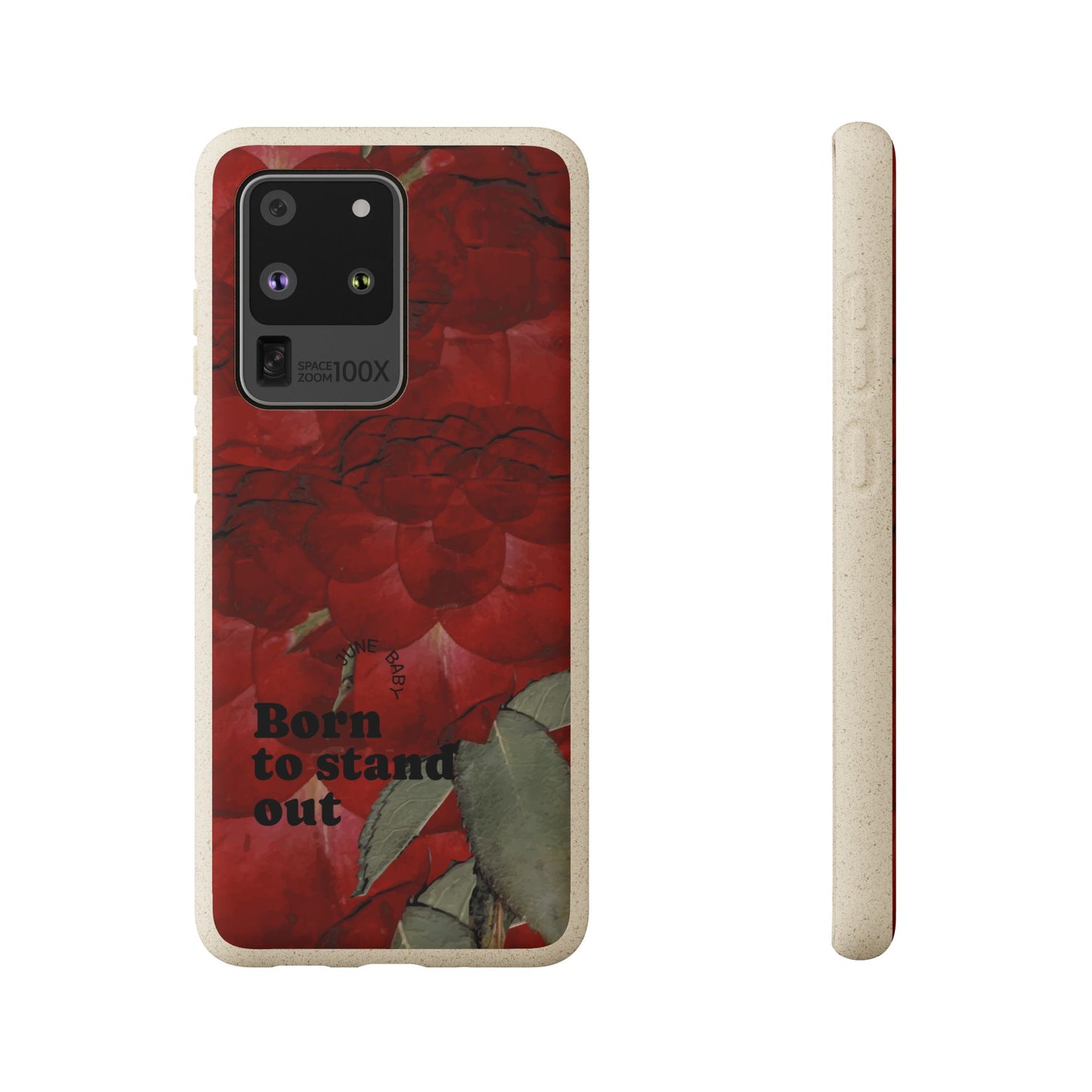 June Eco-friendly birth flower - Biodegradable case