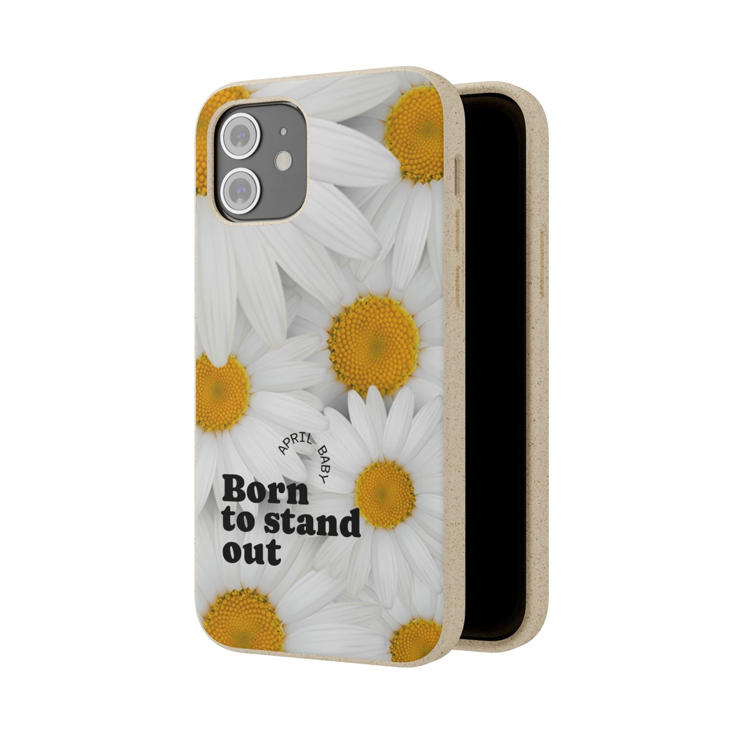 April Eco-friendly birth flower - Biodegradable case