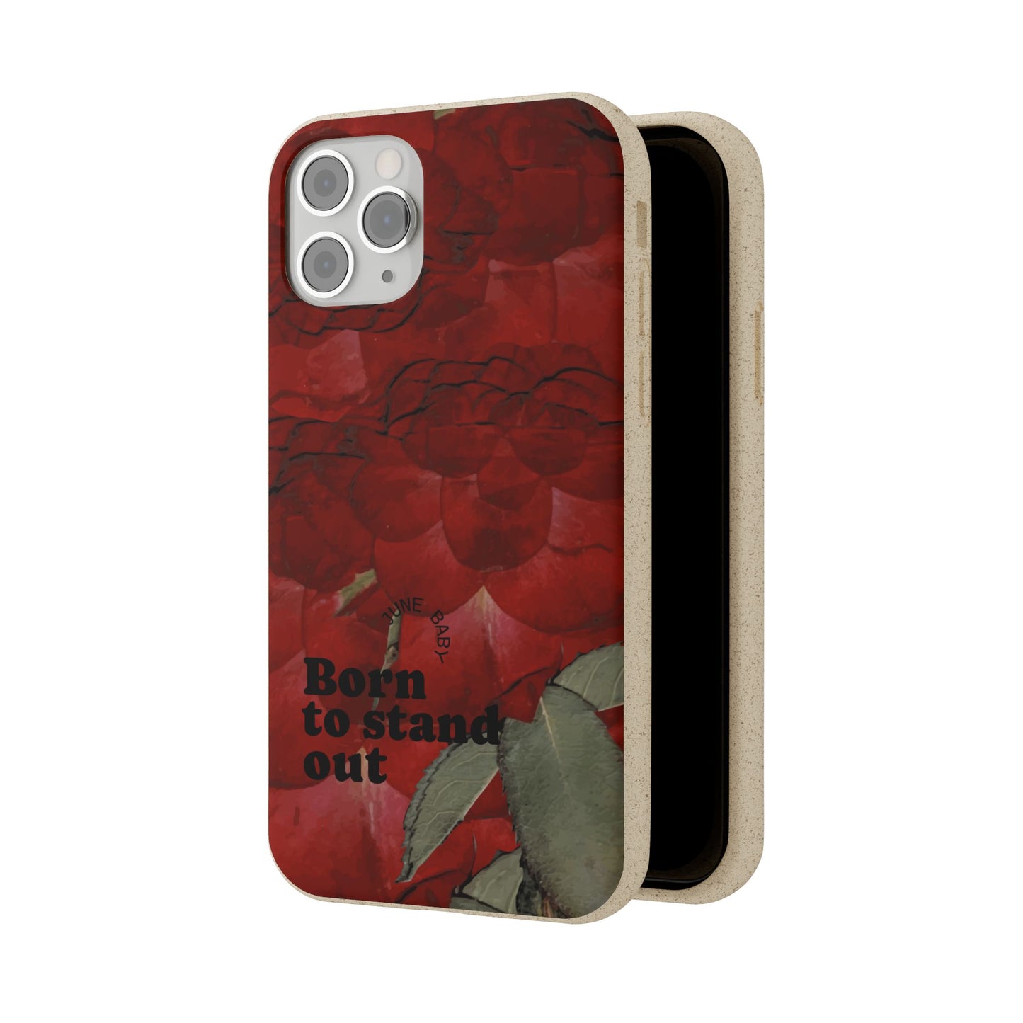 June Eco-friendly birth flower - Biodegradable case