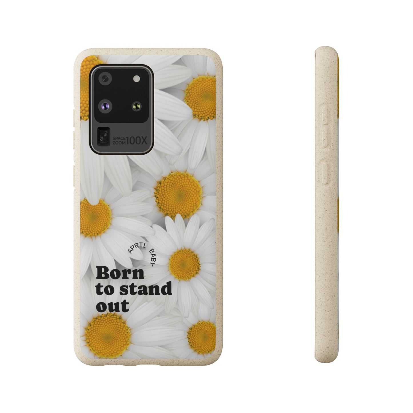 April Eco-friendly birth flower - Biodegradable case