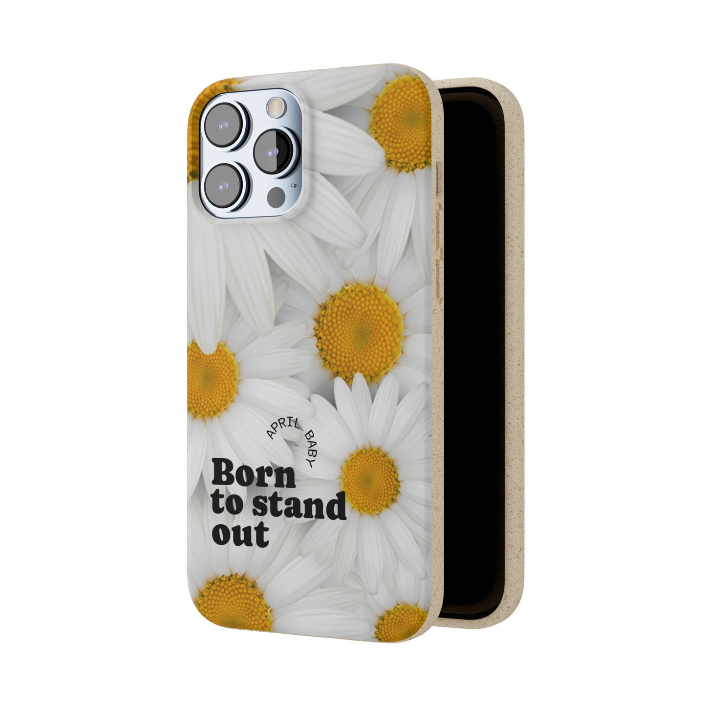 April Eco-friendly birth flower - Biodegradable case