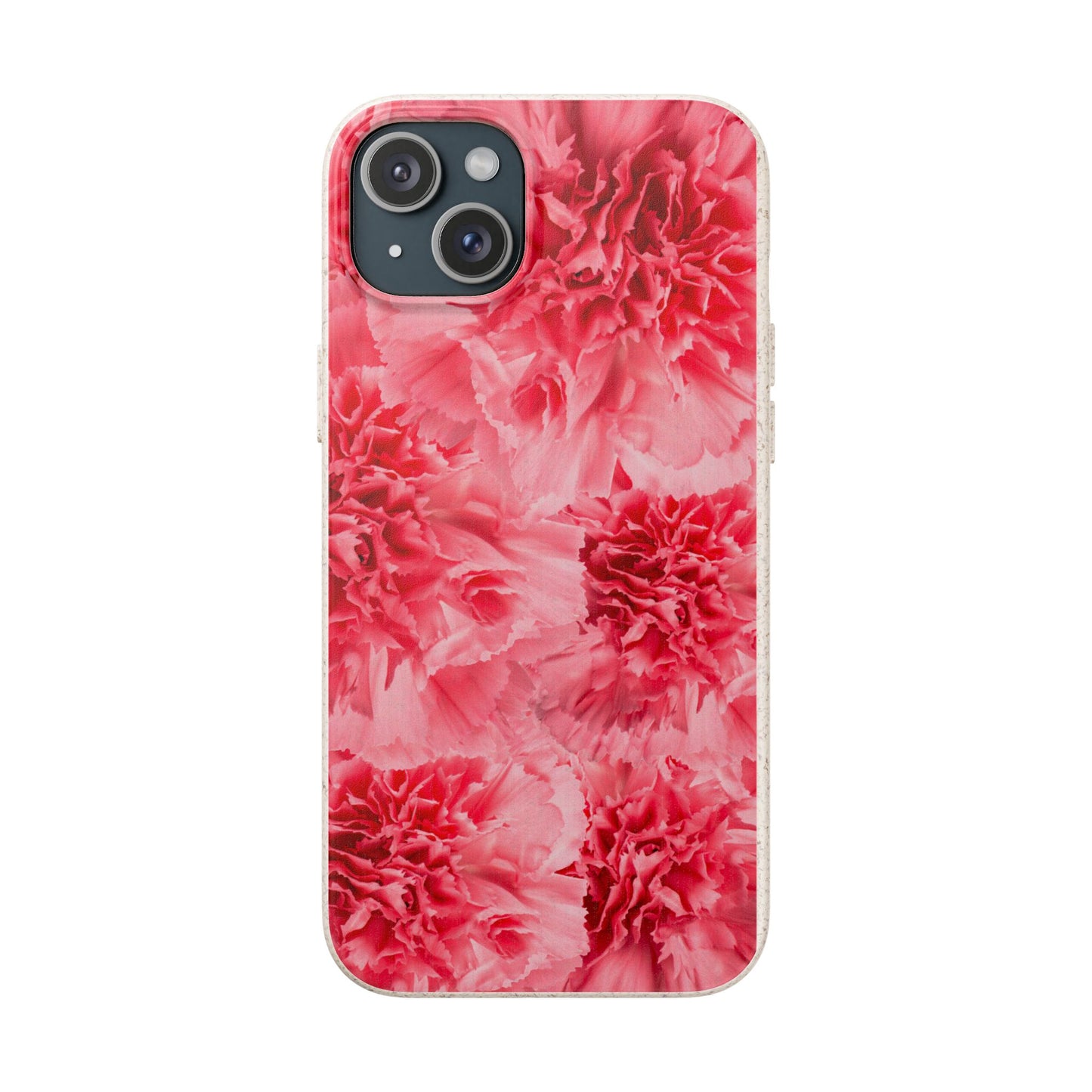 Carnation flower - Biodegradable case