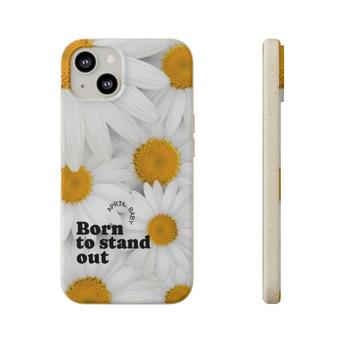 April Eco-friendly birth flower - Biodegradable case