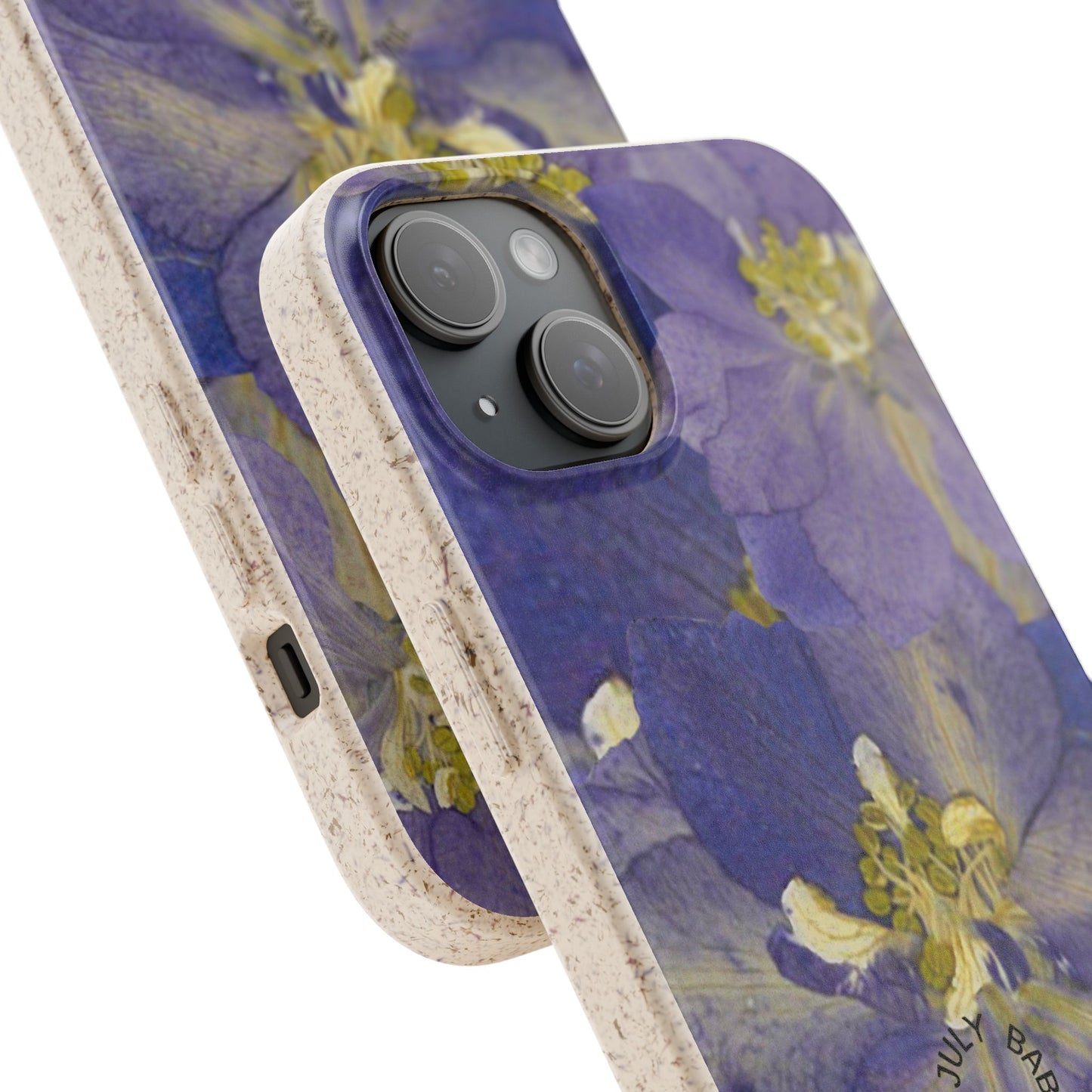 July Eco-friendly birth flower - Biodegradable case