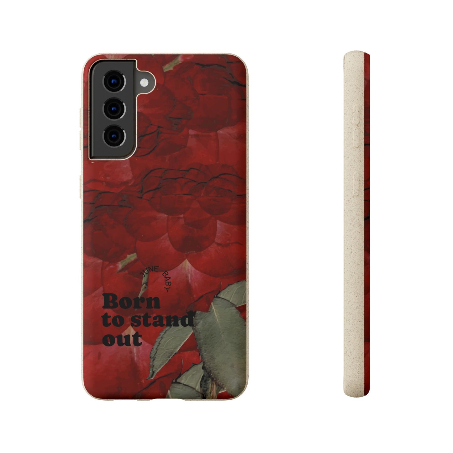 June Eco-friendly birth flower - Biodegradable case