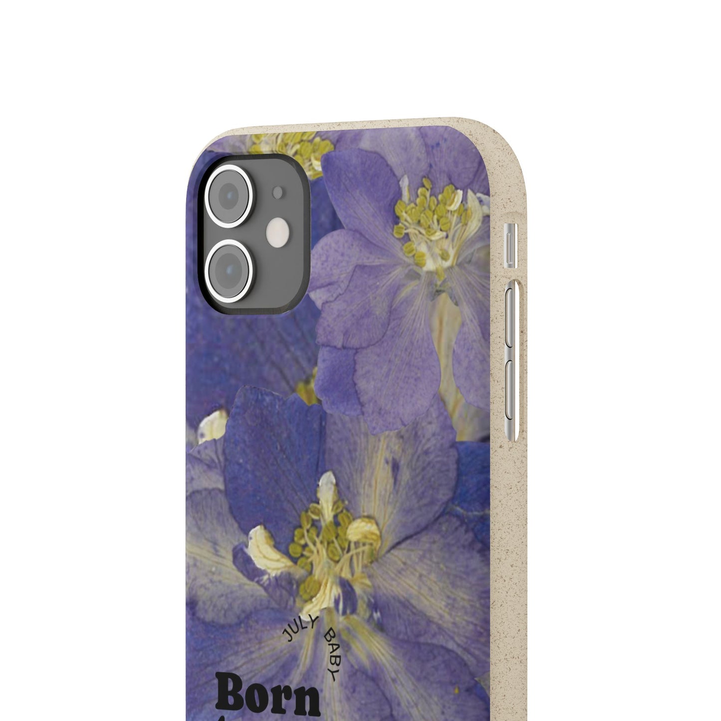 July Eco-friendly birth flower - Biodegradable case