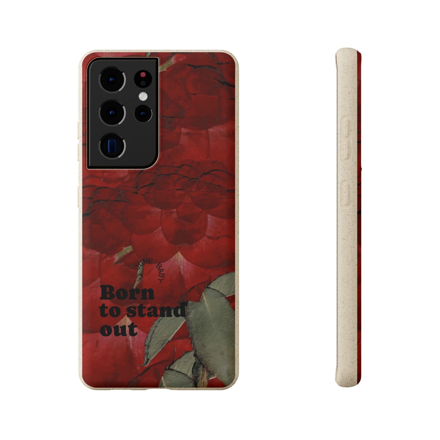 June Eco-friendly birth flower - Biodegradable case