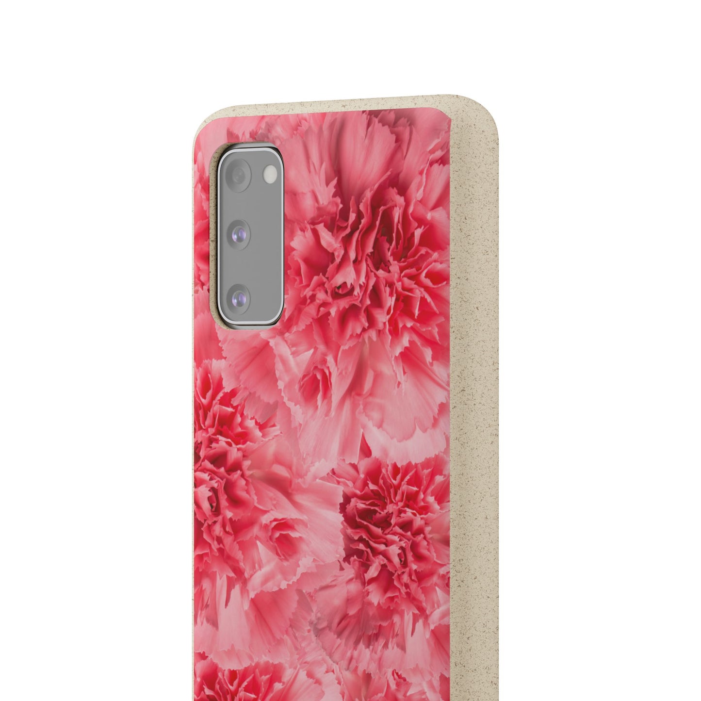 Carnation flower - Biodegradable case
