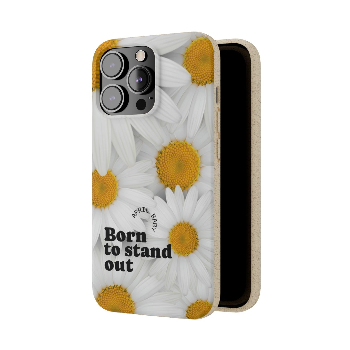 April Eco-friendly birth flower - Biodegradable case