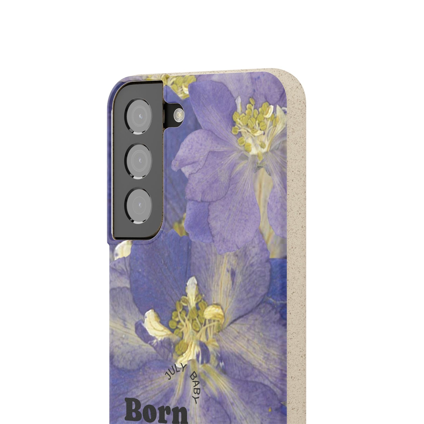 July Eco-friendly birth flower - Biodegradable case