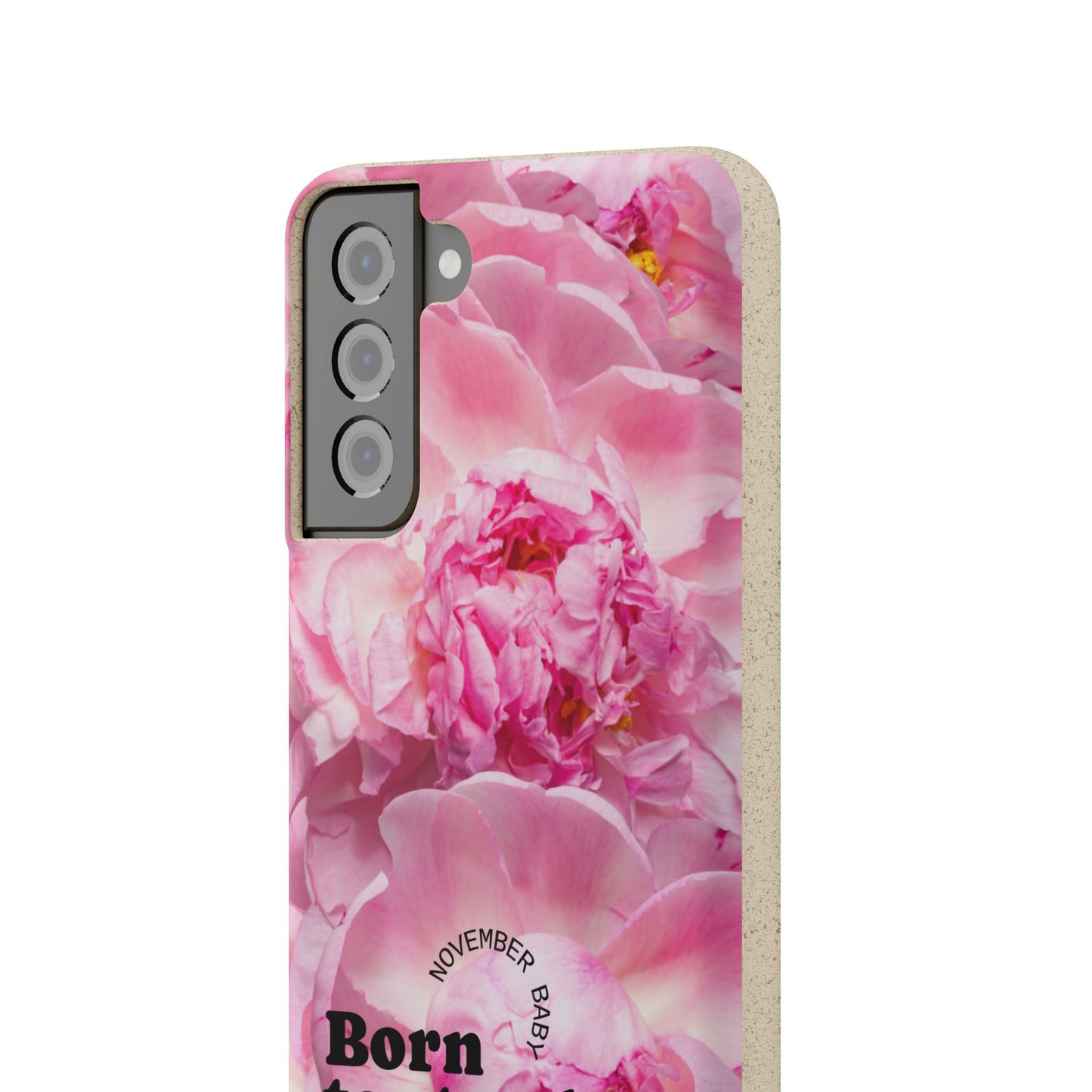 November Eco-friendly birth flower - Biodegradable case