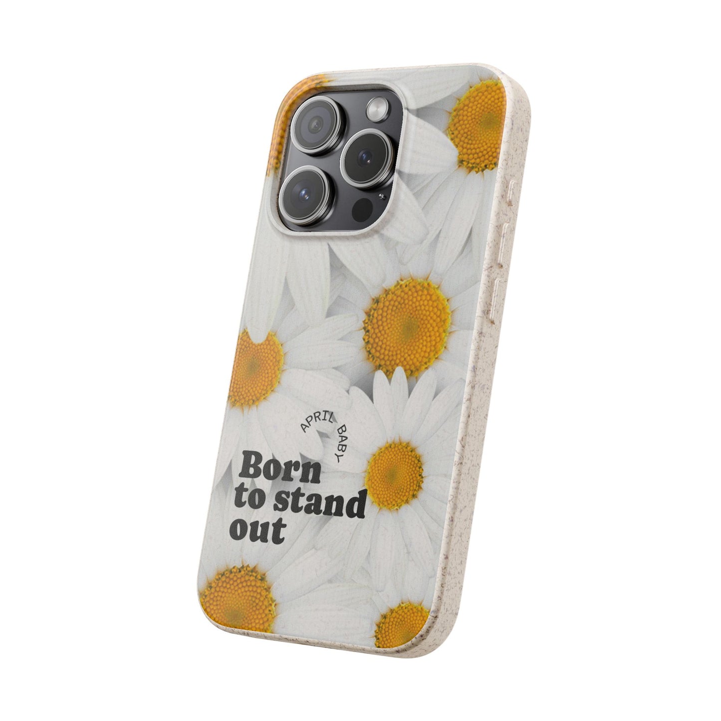 April Eco-friendly birth flower - Biodegradable case