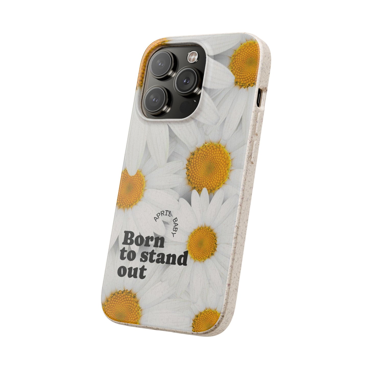 April Eco-friendly birth flower - Biodegradable case