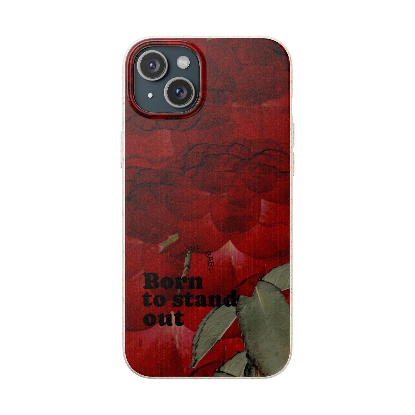 June Eco-friendly birth flower - Biodegradable case