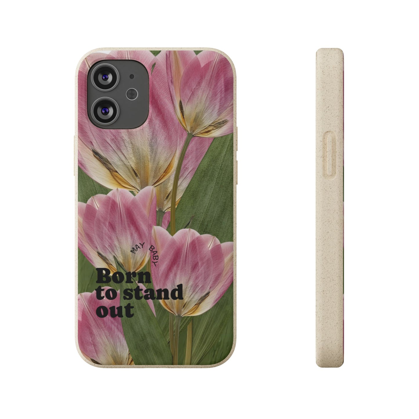 May Eco-friendly birth flower - Biodegradable case
