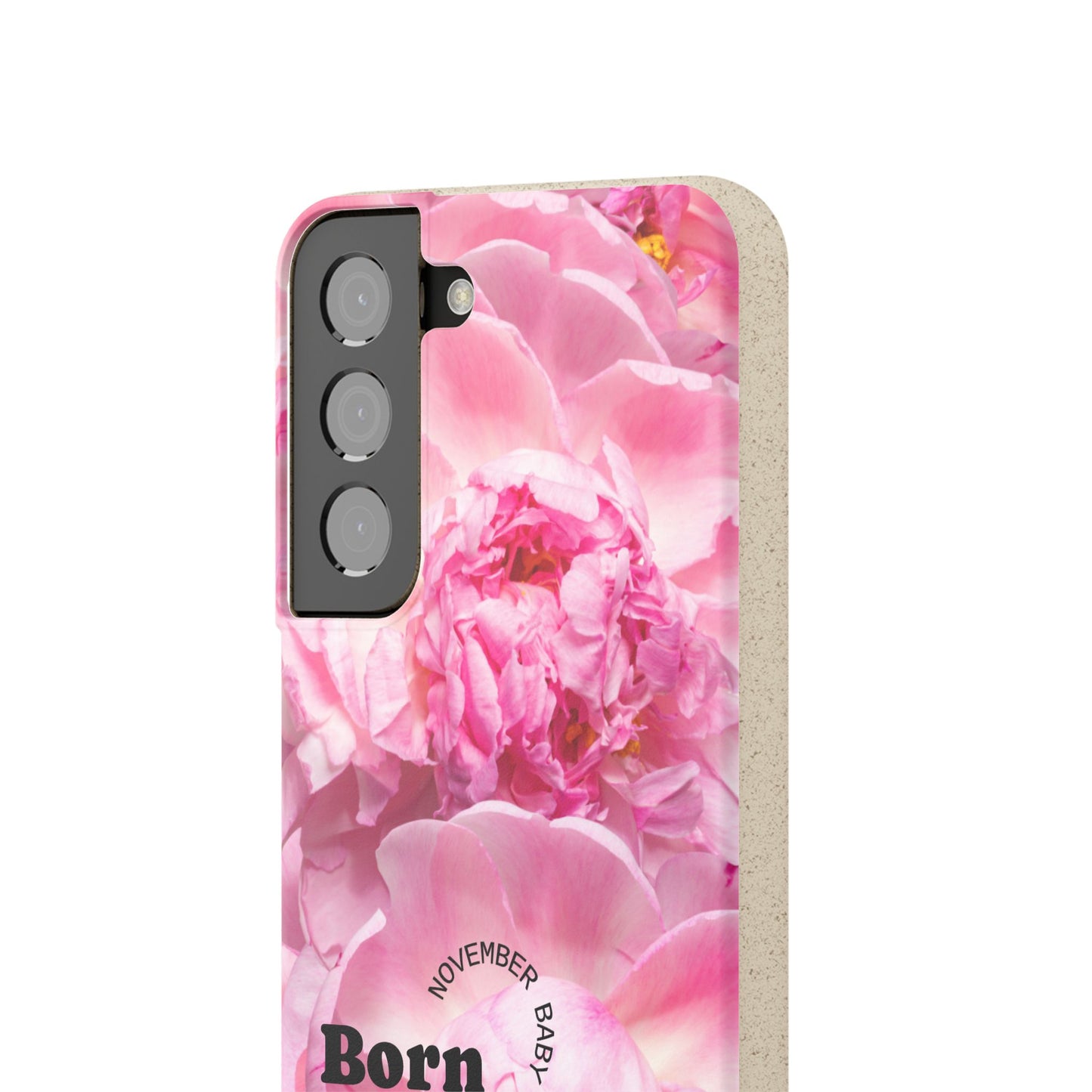 November Eco-friendly birth flower - Biodegradable case