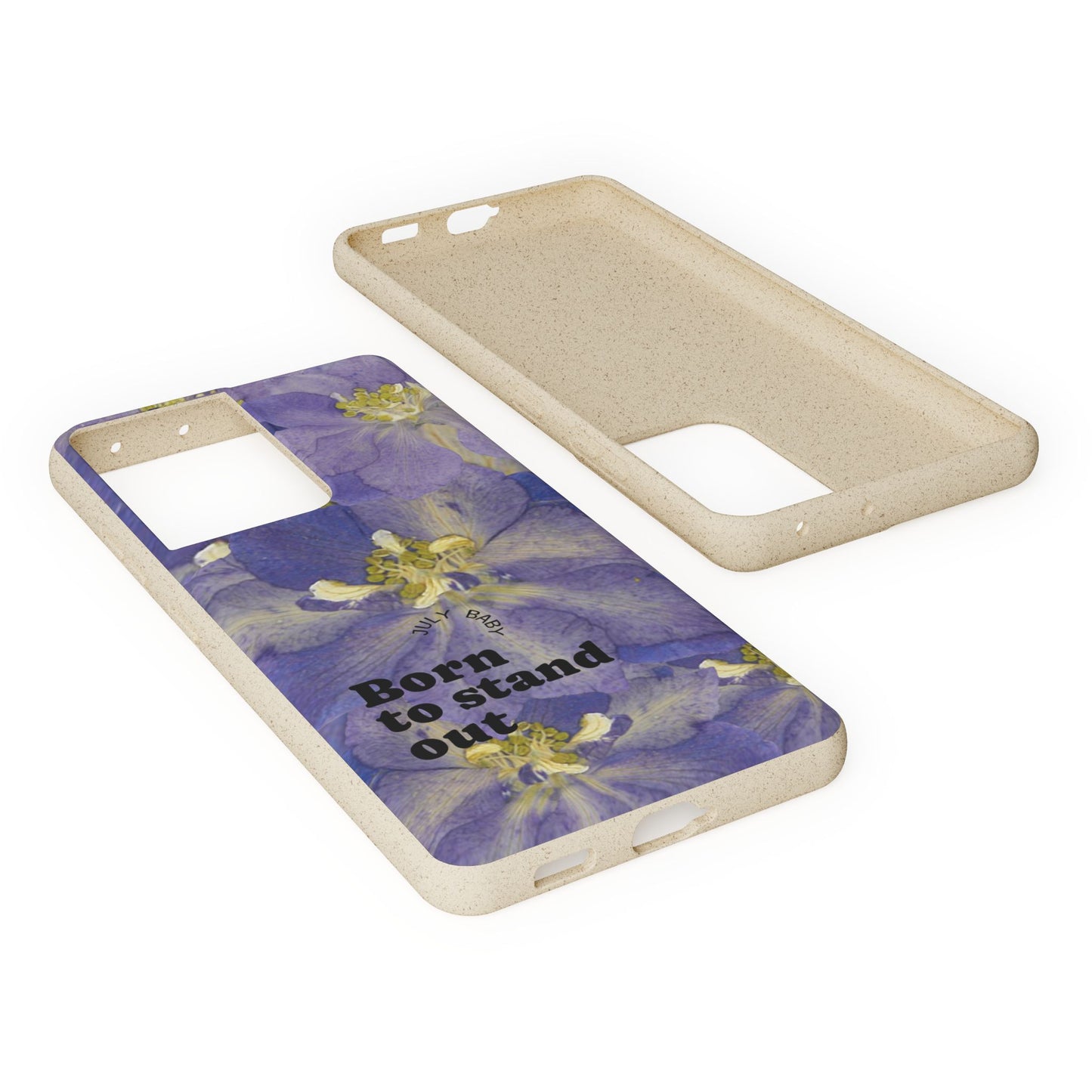 July Eco-friendly birth flower - Biodegradable case