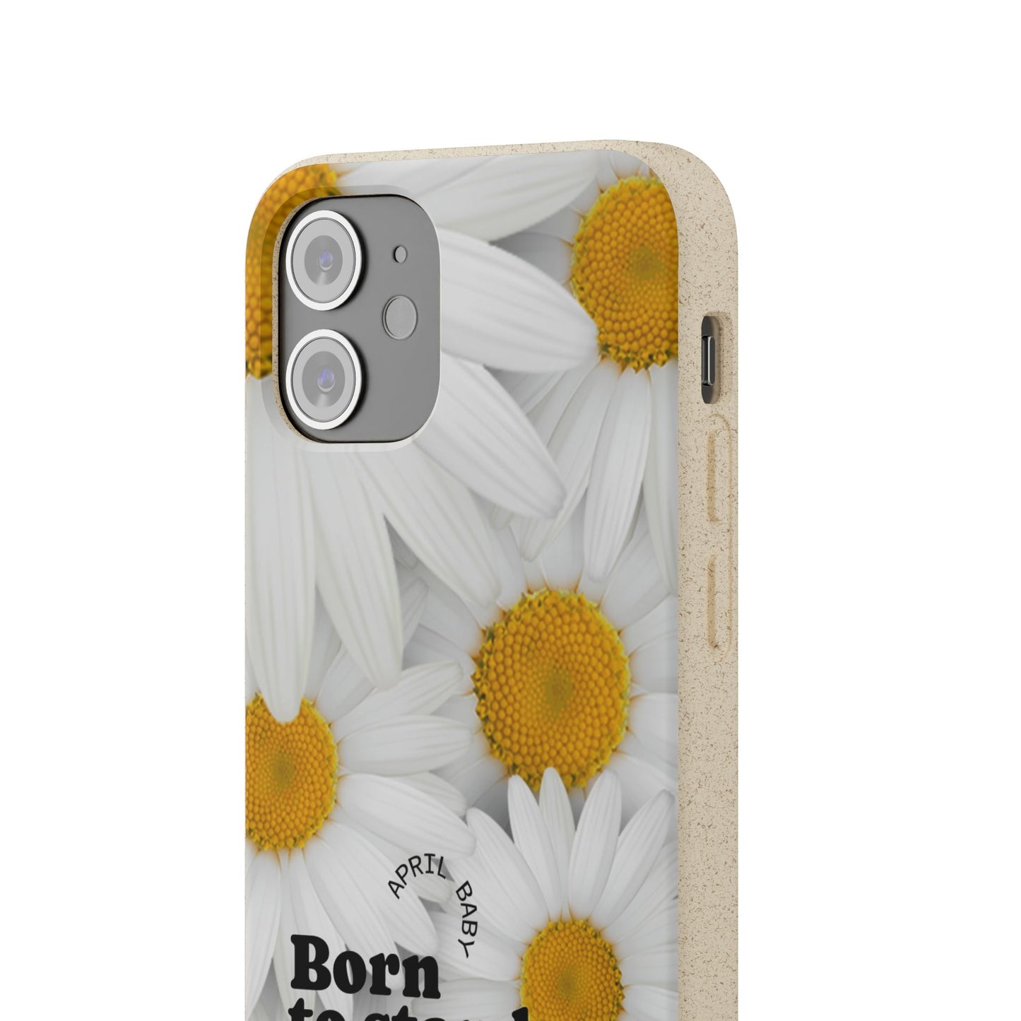 April Eco-friendly birth flower - Biodegradable case