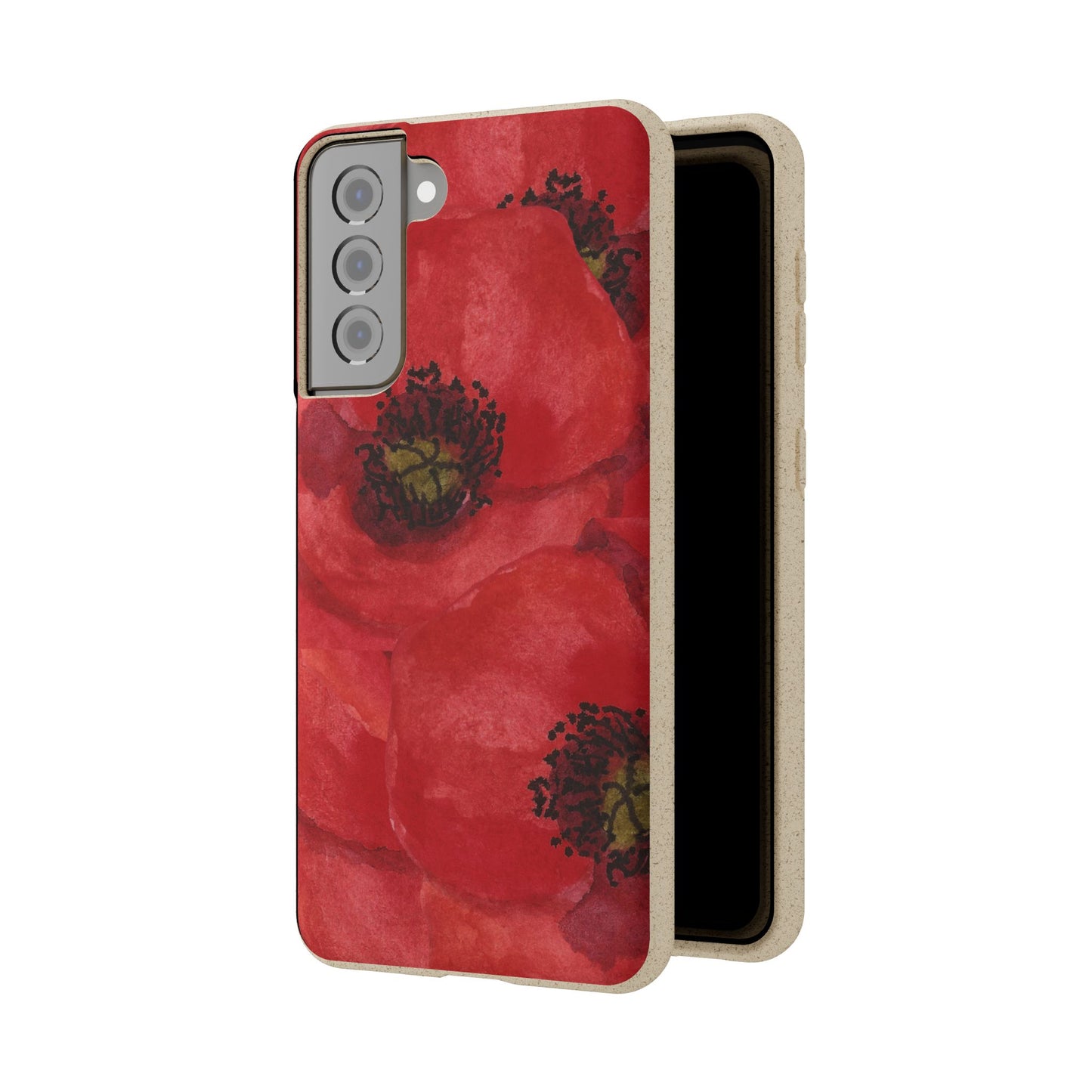 Poppy flower - Biodegradable case