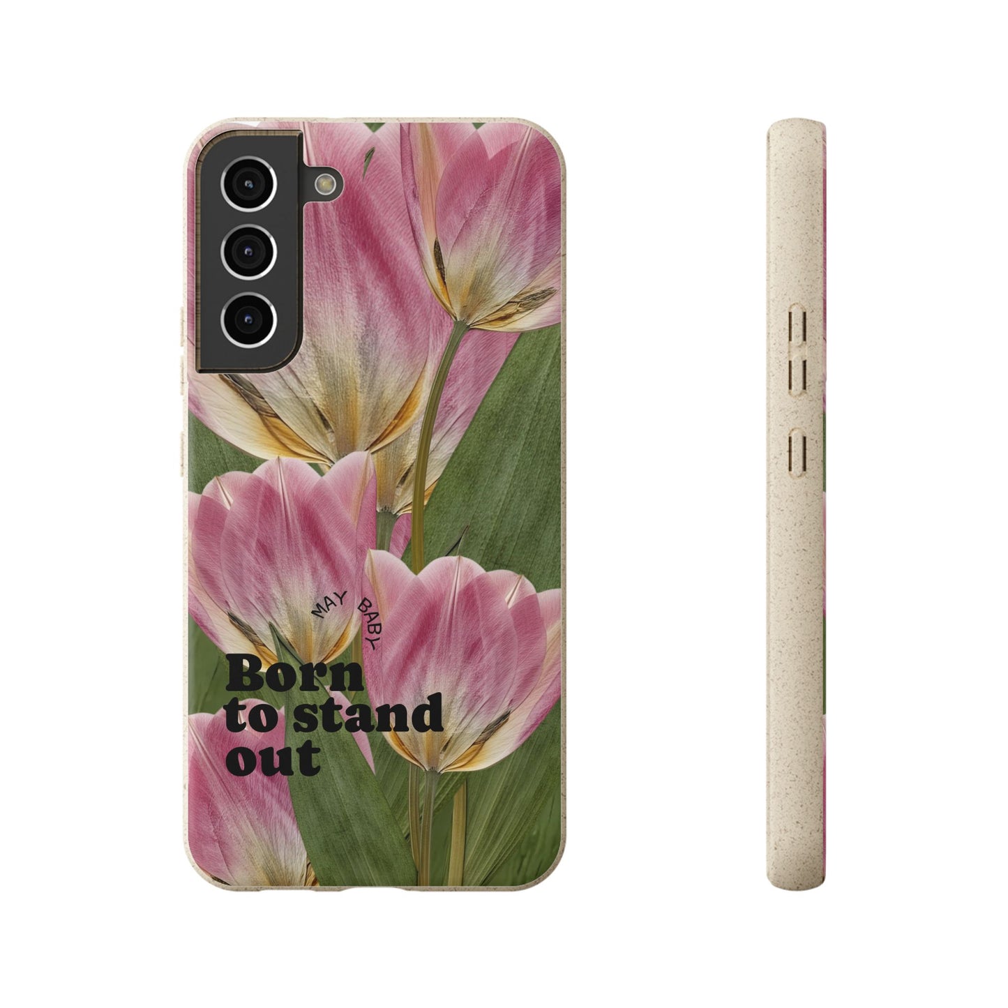 May Eco-friendly birth flower - Biodegradable case