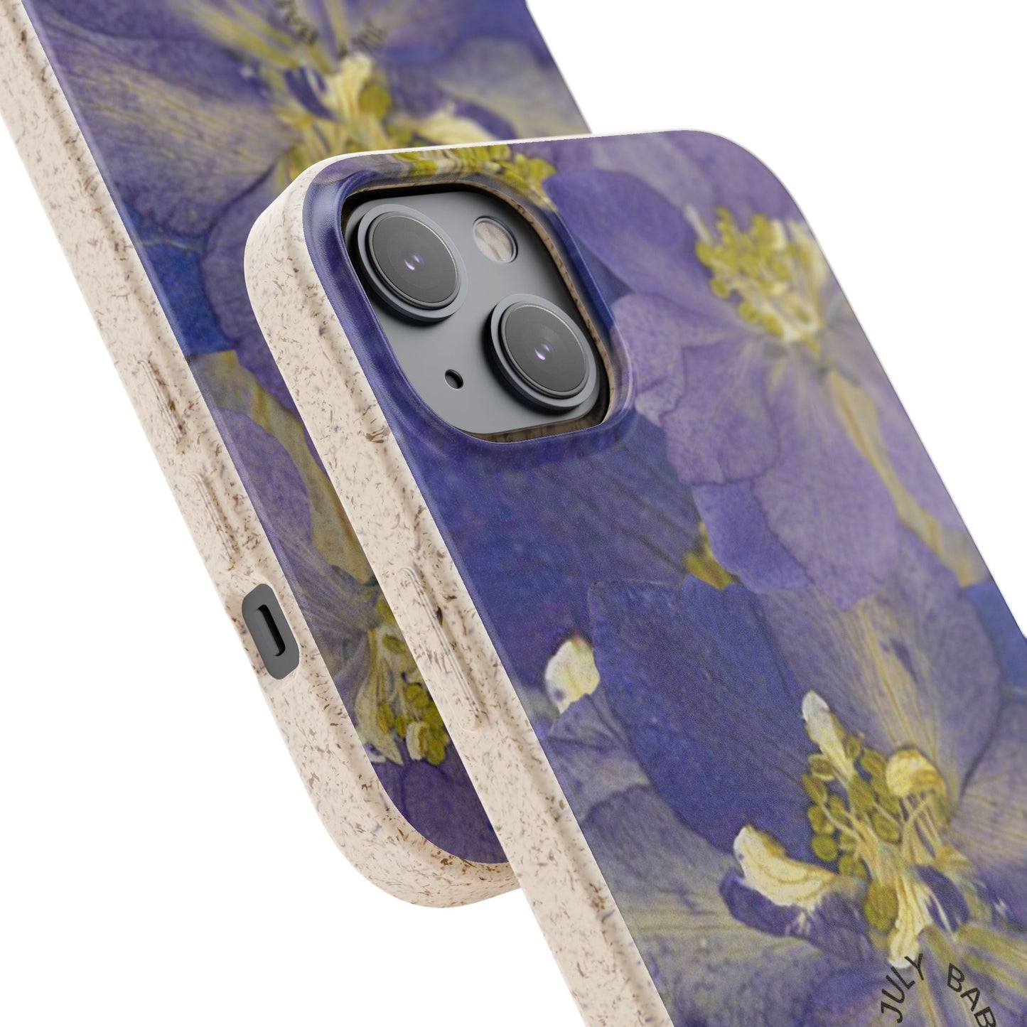 July Eco-friendly birth flower - Biodegradable case