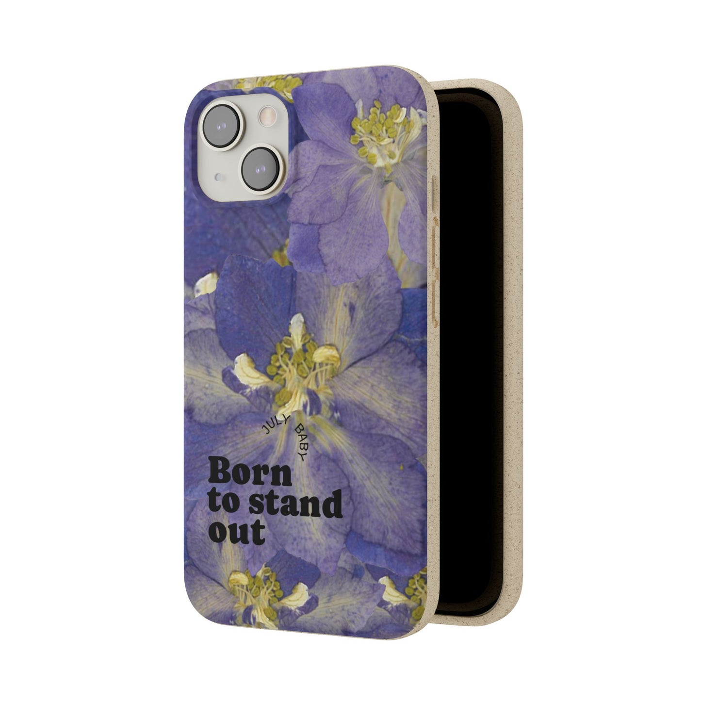 July Eco-friendly birth flower - Biodegradable case