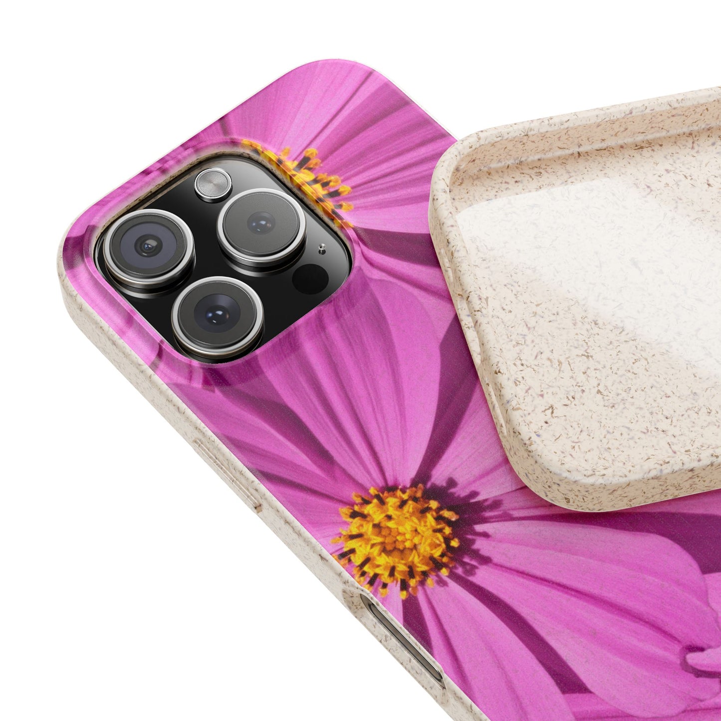 Cosmos flower - Biodegradable case