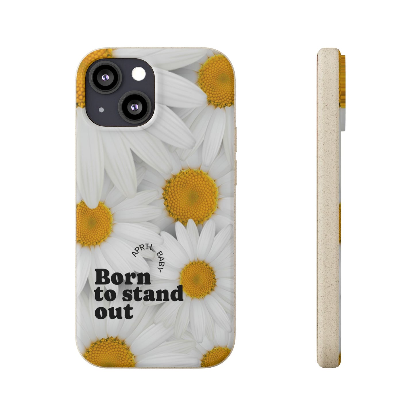 April Eco-friendly birth flower - Biodegradable case