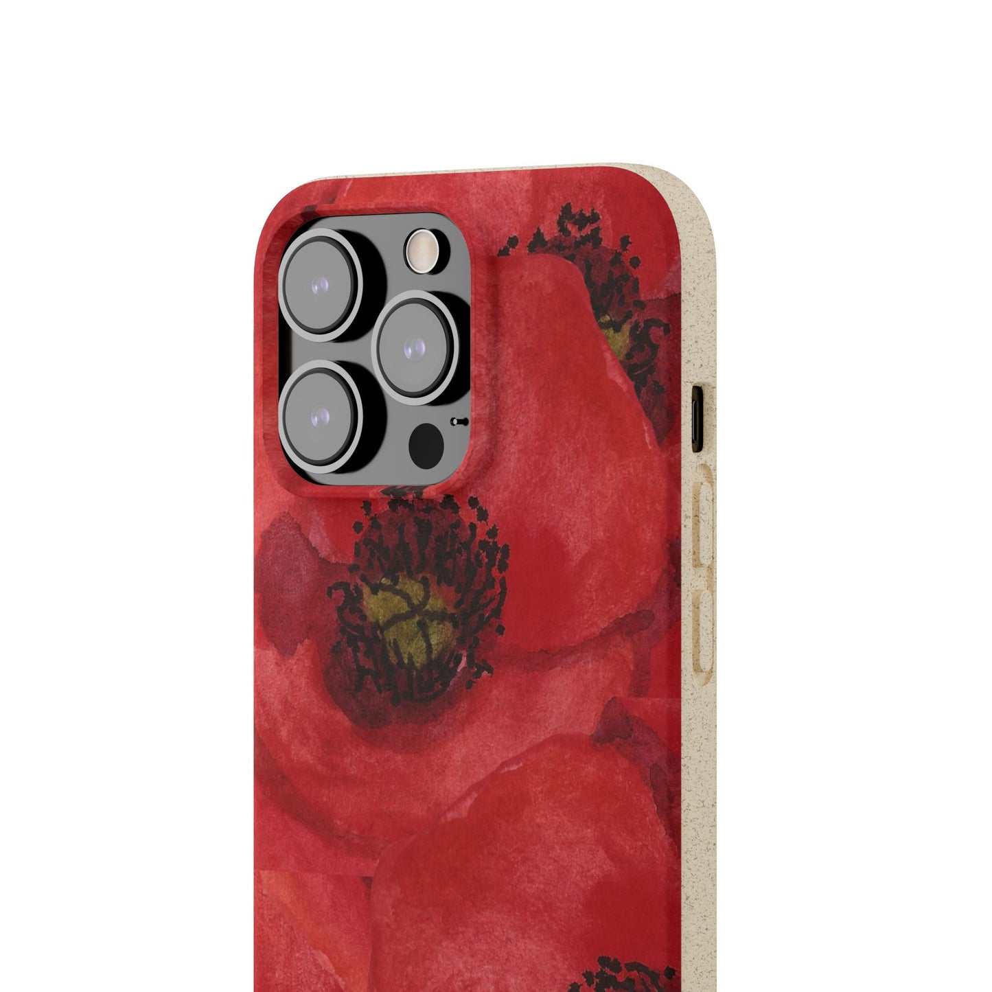 Poppy flower - Biodegradable case