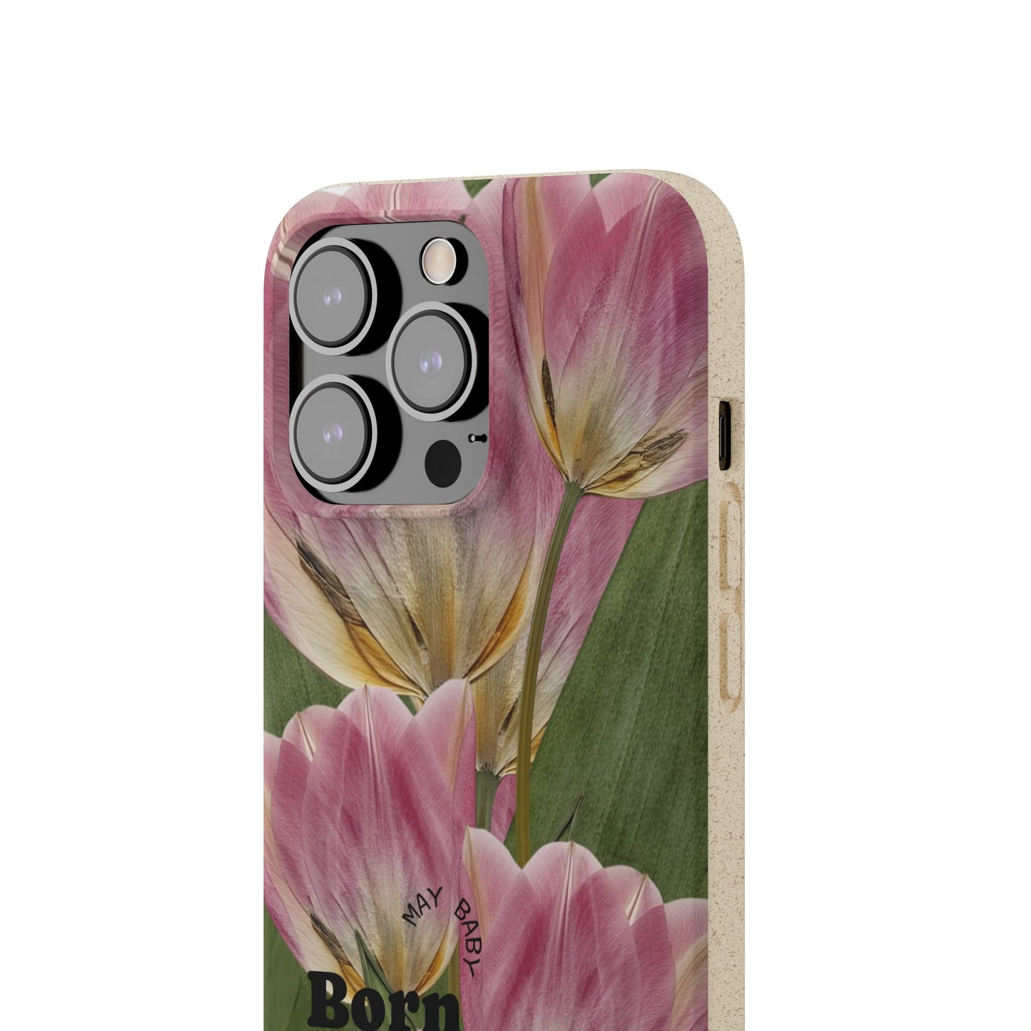 May Eco-friendly birth flower - Biodegradable case