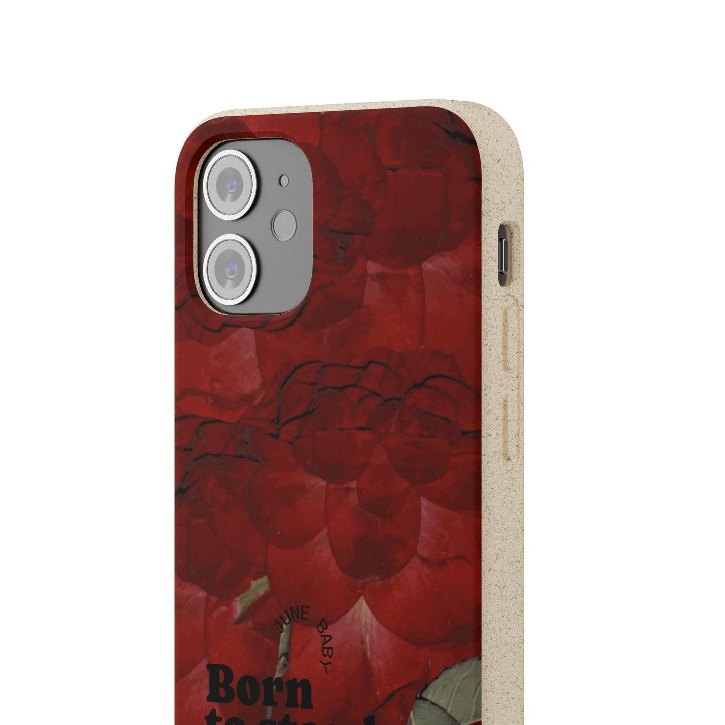 June Eco-friendly birth flower - Biodegradable case