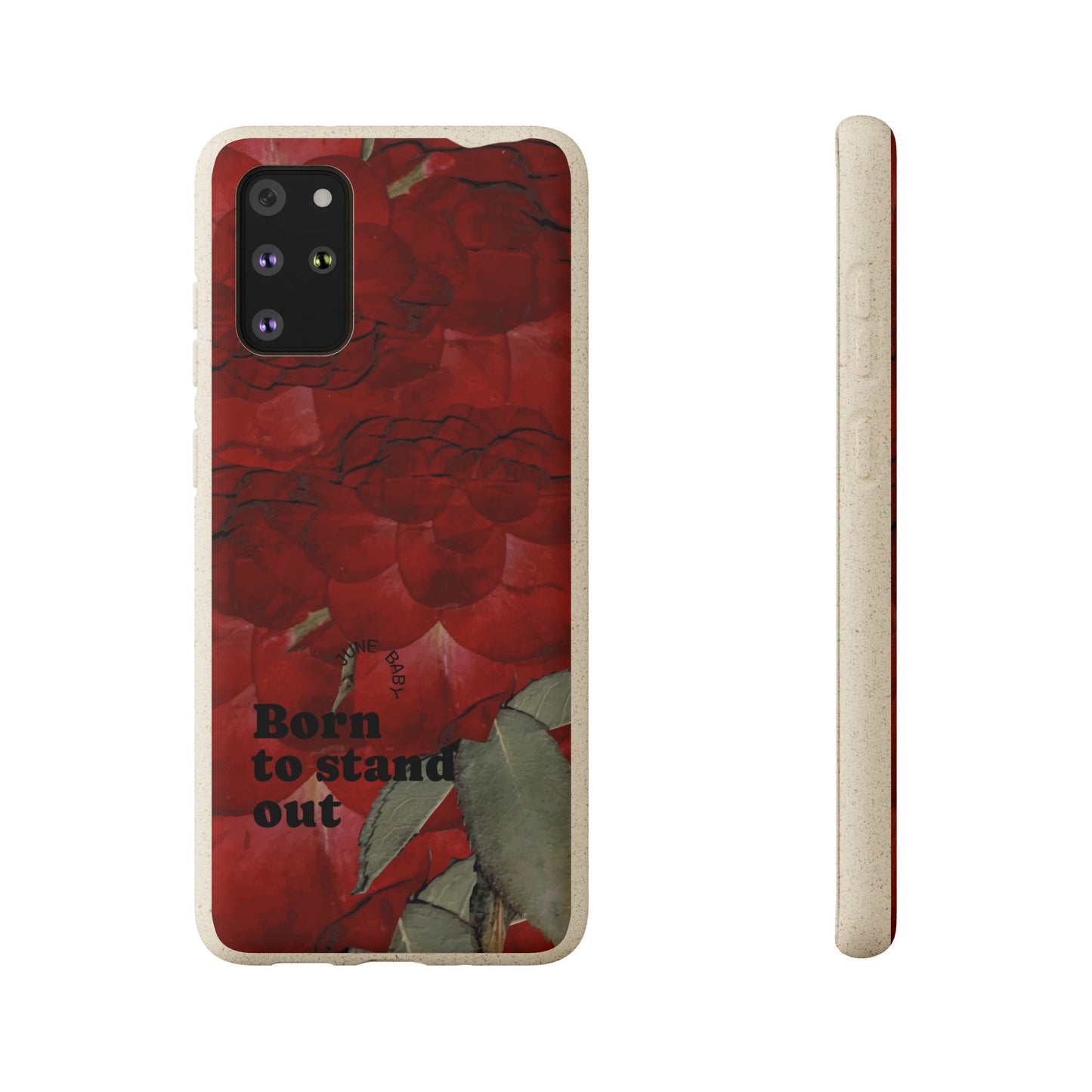 June Eco-friendly birth flower - Biodegradable case