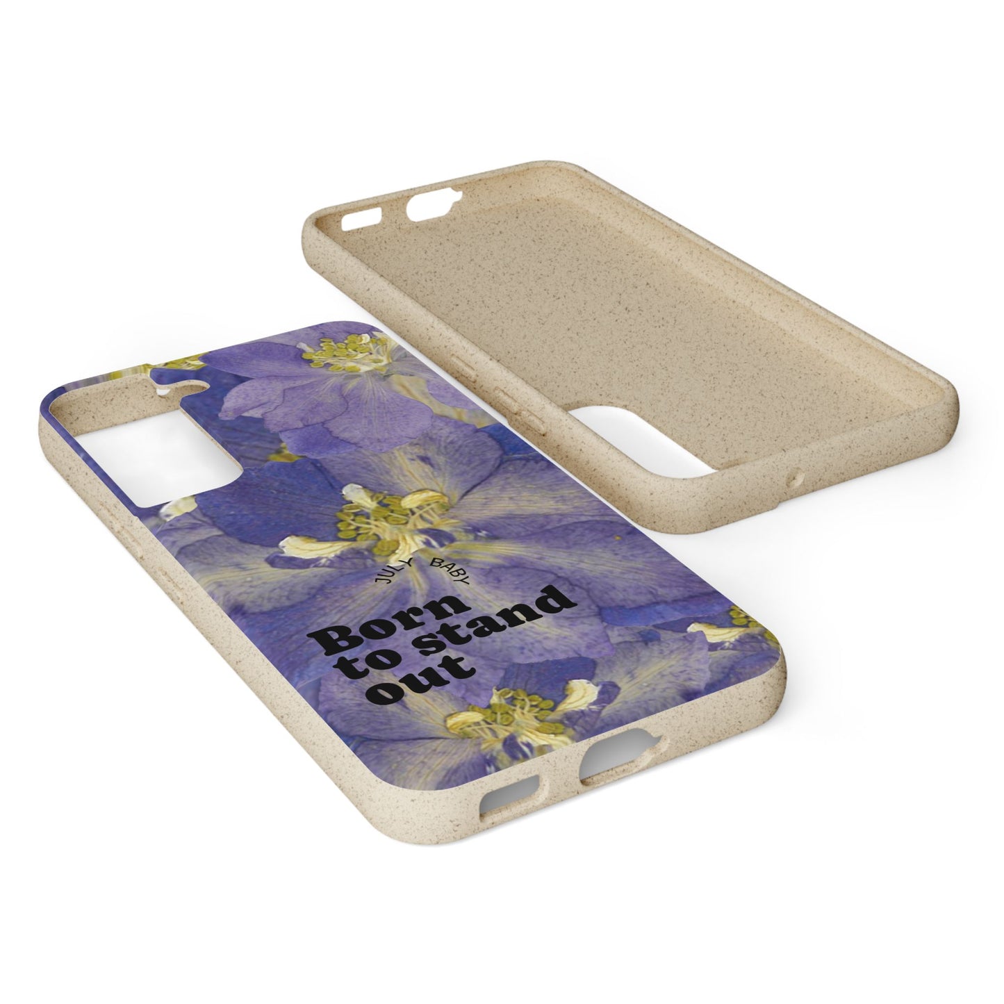 July Eco-friendly birth flower - Biodegradable case