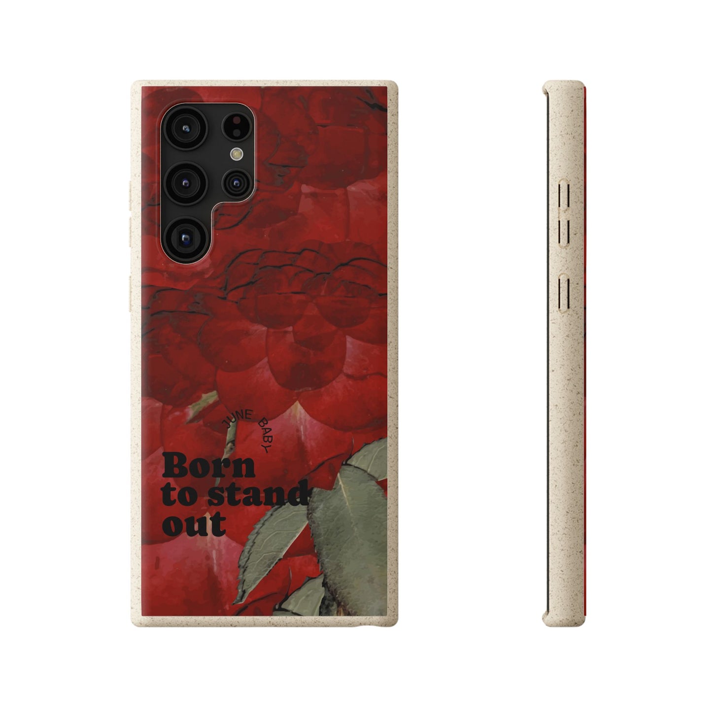 June Eco-friendly birth flower - Biodegradable case