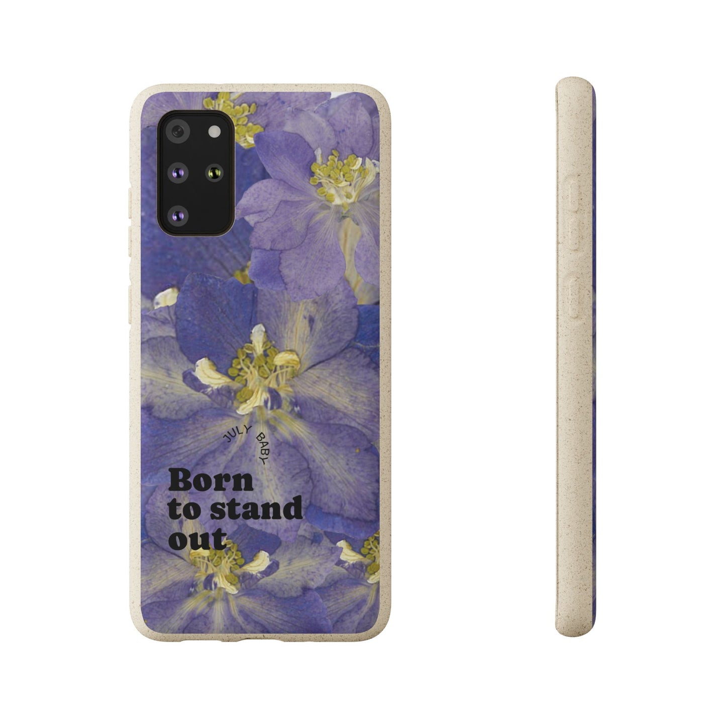 July Eco-friendly birth flower - Biodegradable case