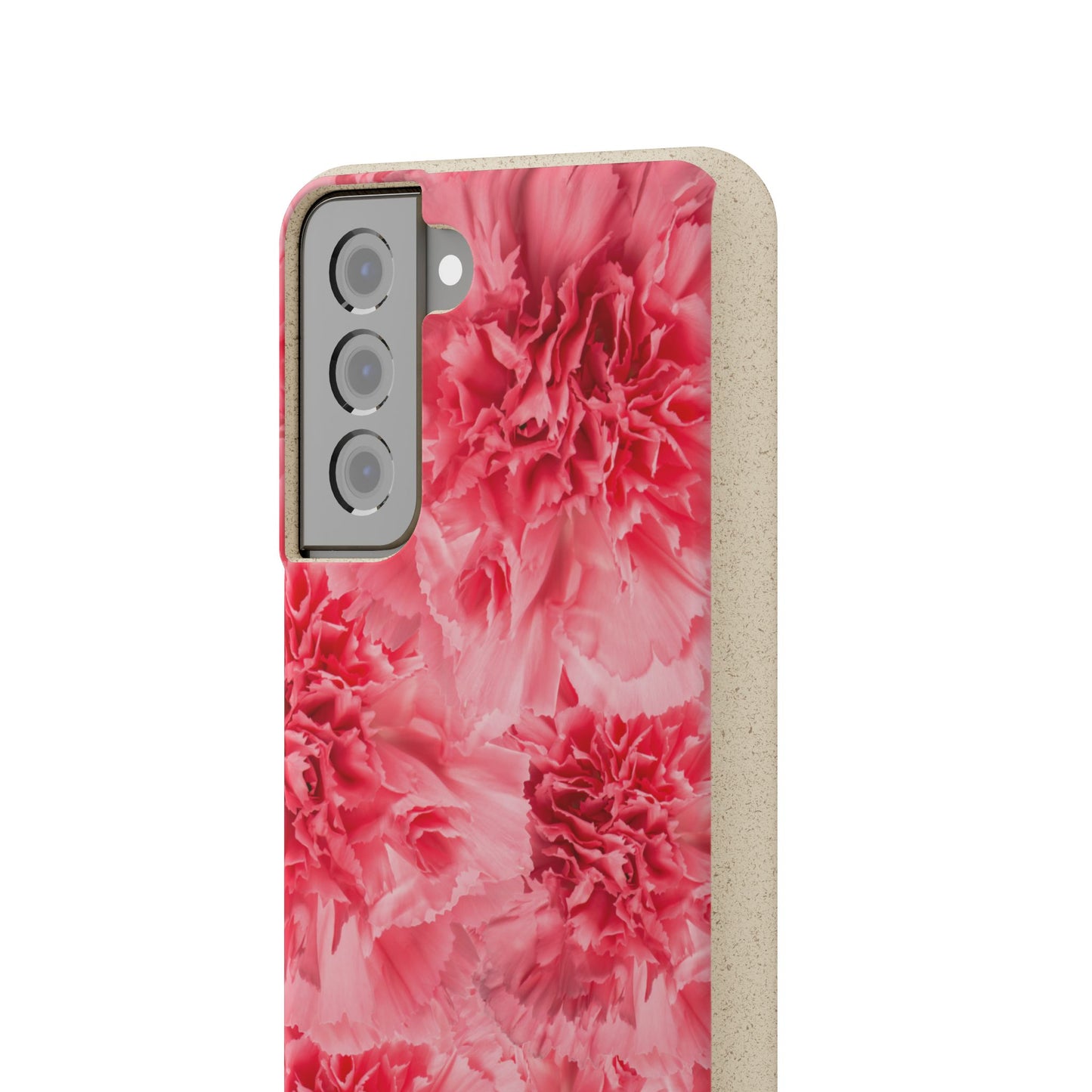Carnation flower - Biodegradable case