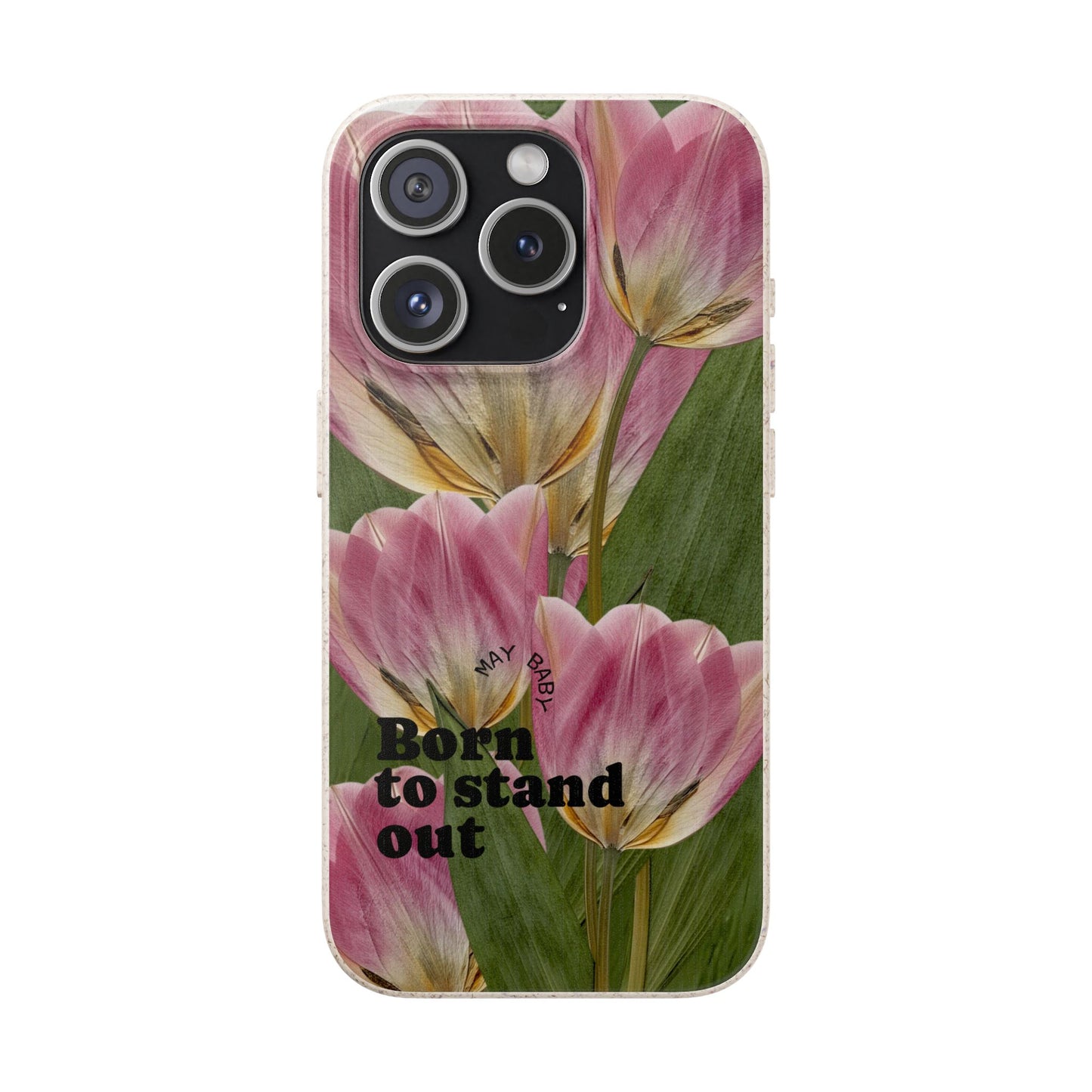 May Eco-friendly birth flower - Biodegradable case