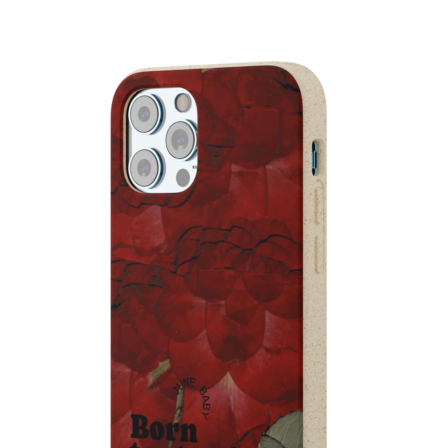 June Eco-friendly birth flower - Biodegradable case