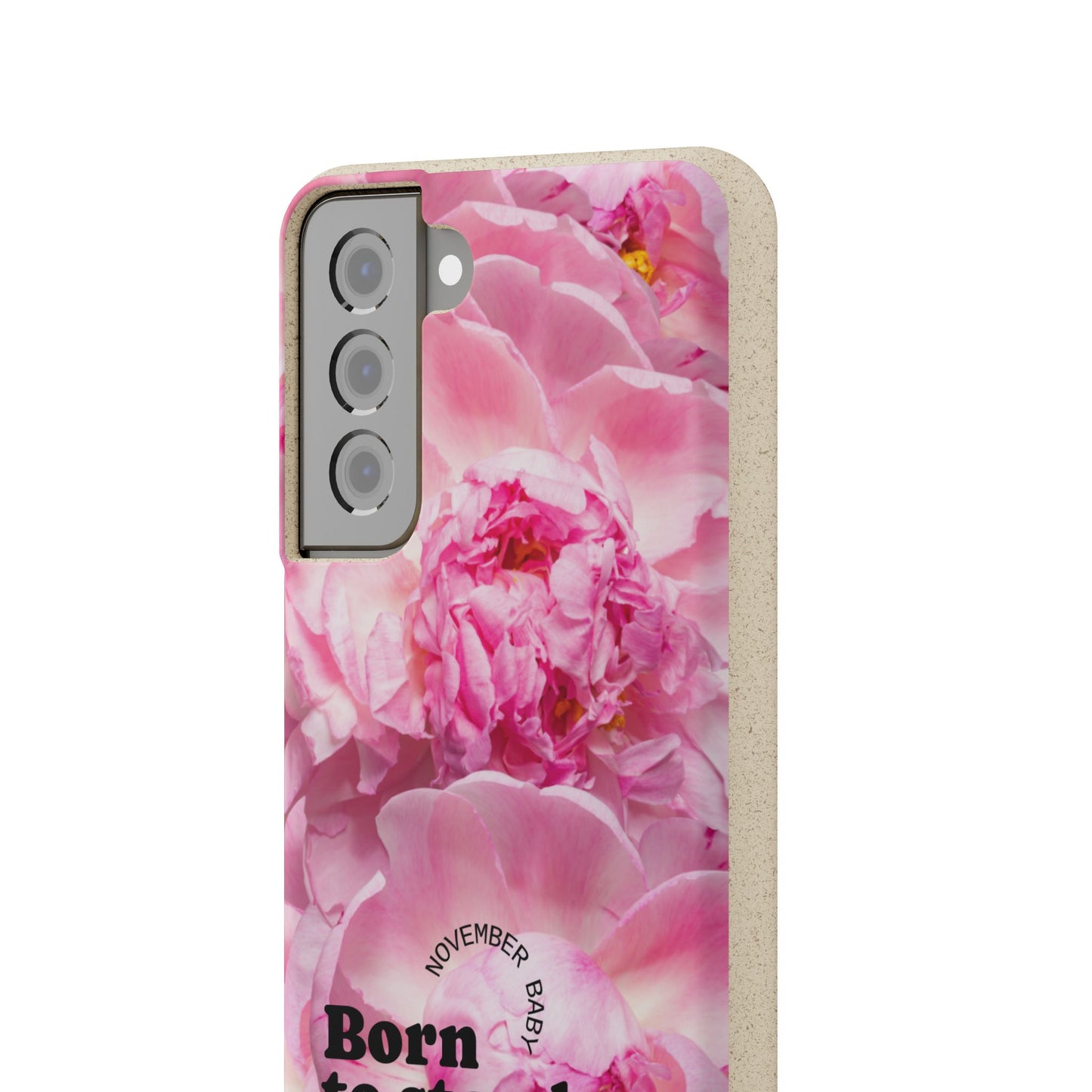 November Eco-friendly birth flower - Biodegradable case