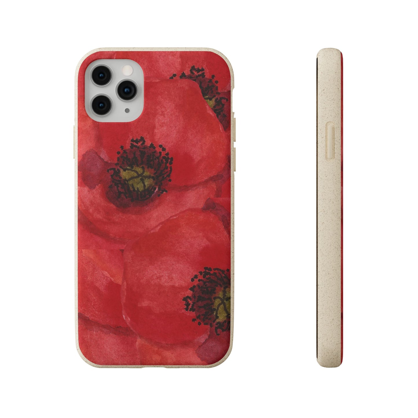 Poppy flower - Biodegradable case