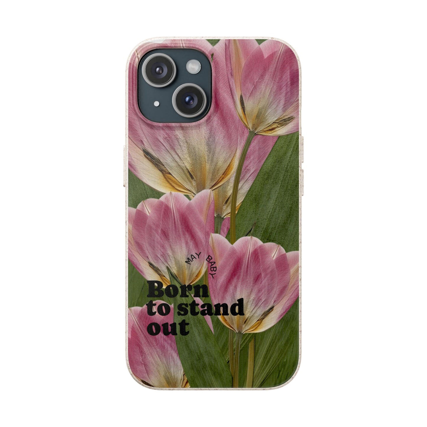 May Eco-friendly birth flower - Biodegradable case
