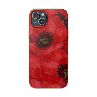 Poppy flower - Biodegradable case