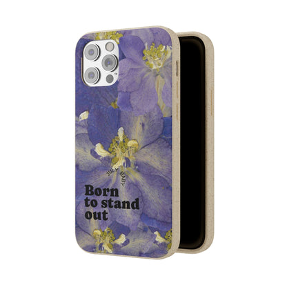 July Eco-friendly birth flower - Biodegradable case