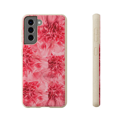 Carnation flower - Biodegradable case