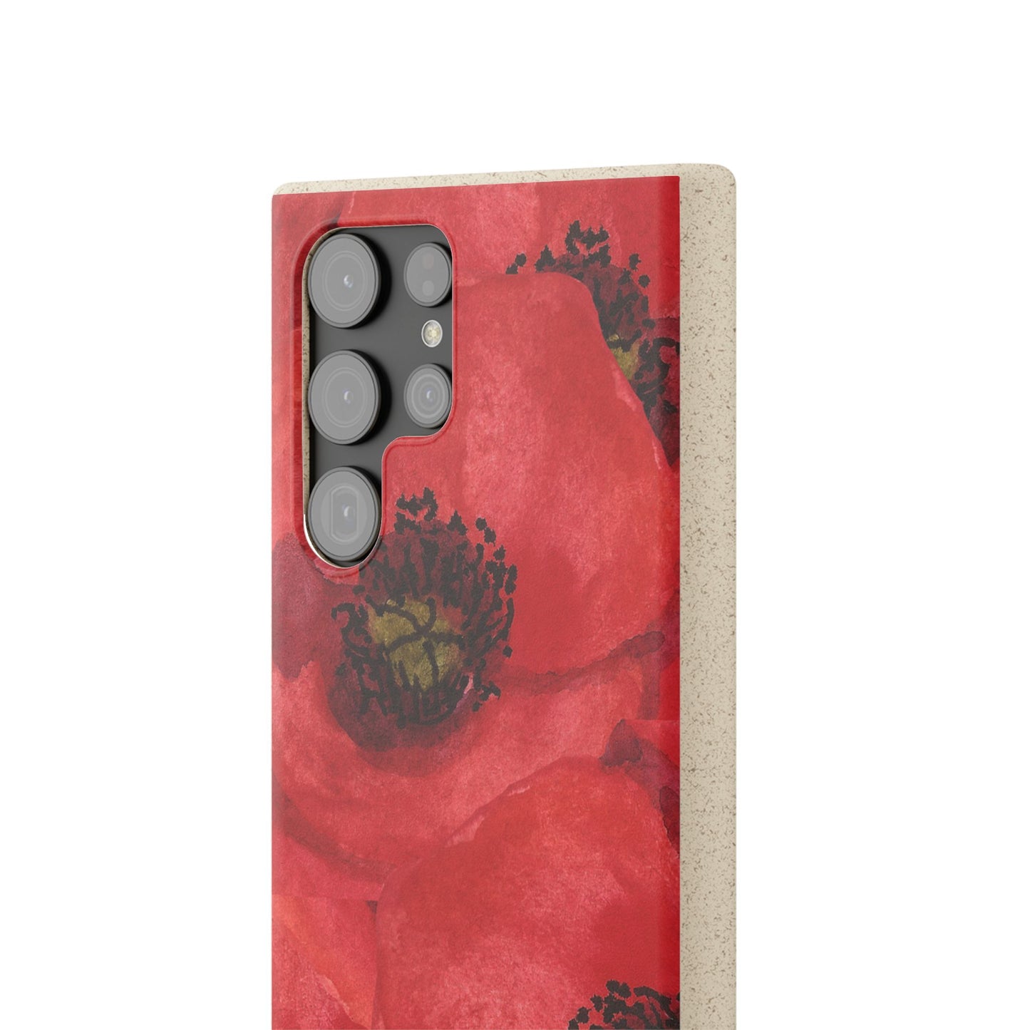 Poppy flower - Biodegradable case