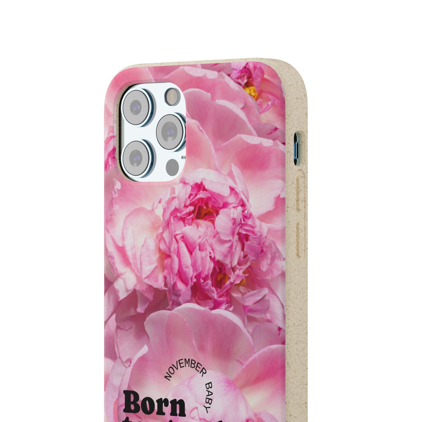 November Eco-friendly birth flower - Biodegradable case